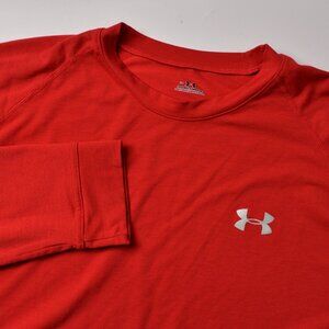 Under Armour Mens Large Protect This House Red Long Sleeve Shirt